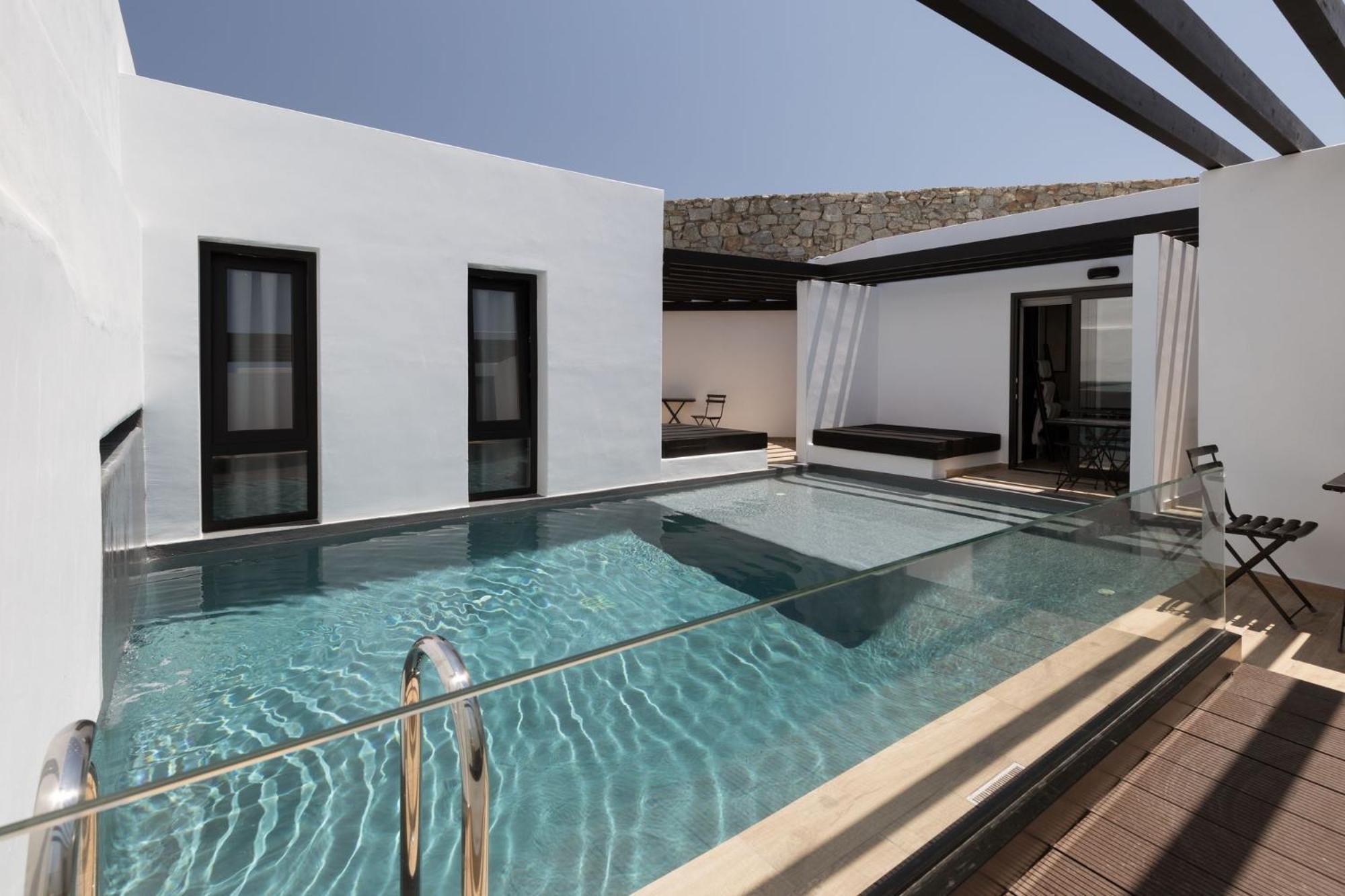 Laguna Suites In Mazera Mykonos Mykonos Town エクステリア 写真