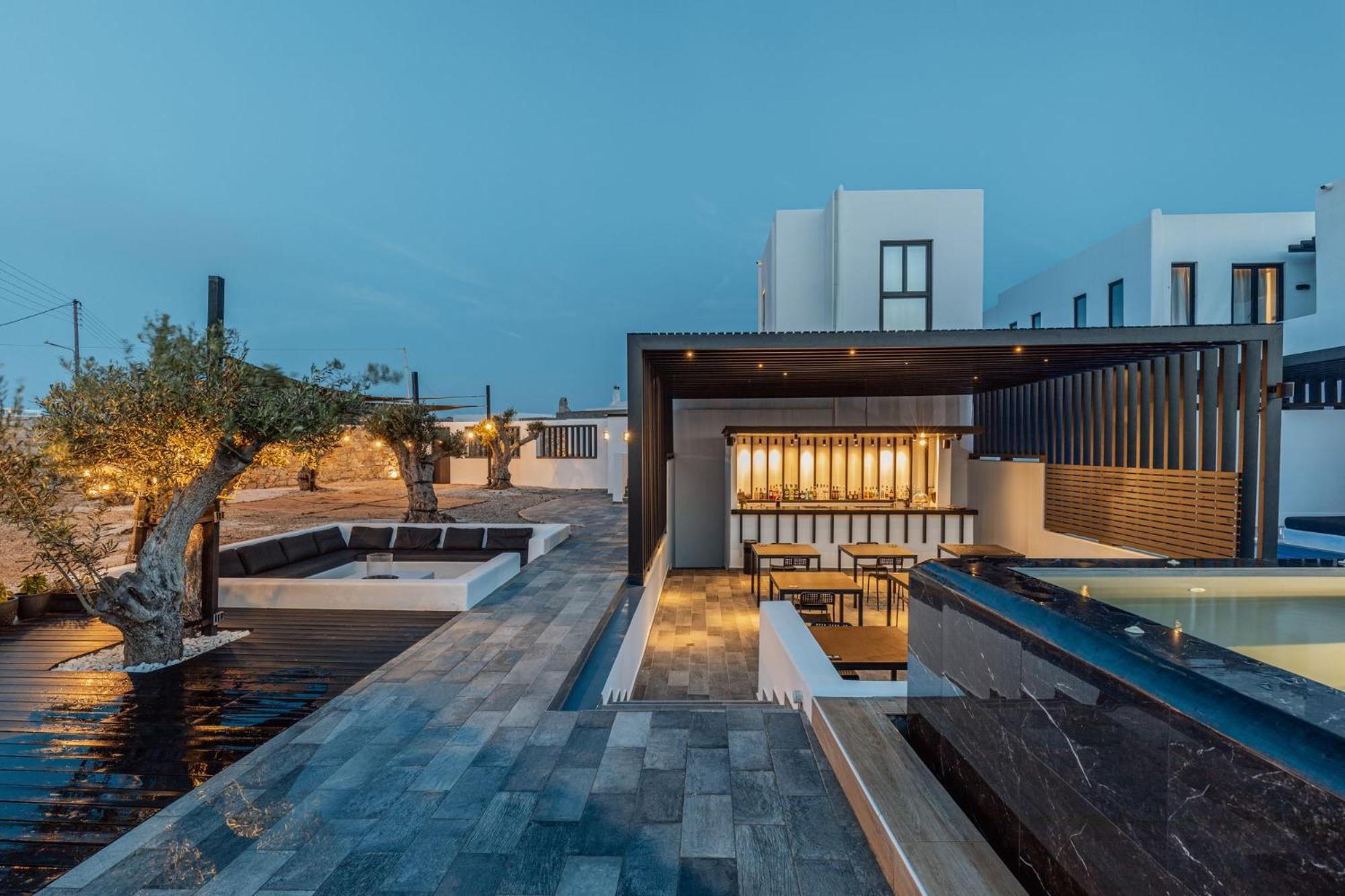 Laguna Suites In Mazera Mykonos Mykonos Town エクステリア 写真